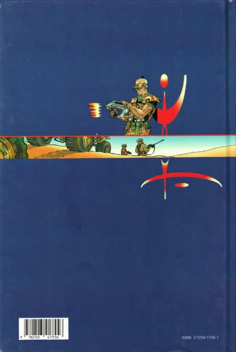 Verso de l'album Nomad Tome 1 Mémoire vive