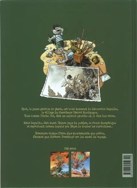 Verso de l'album Pitchi Poï Tome 2 La folie Pom'Pet