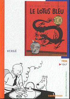 Couverture de l'album Tintin Le lotus bleu
