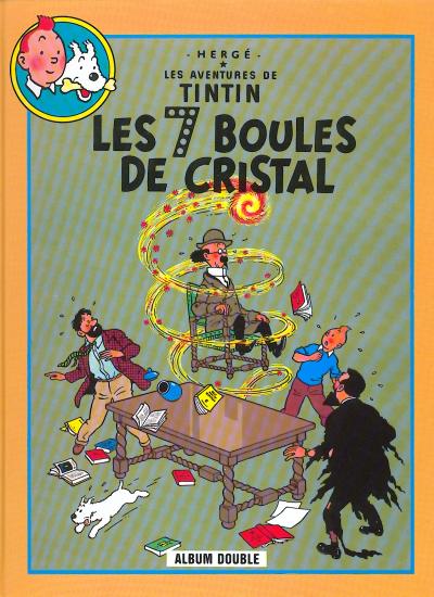 Couverture de l'album Tintin Tomes 13 et 14 Les 7 boules de cristal / Le temple du soleil