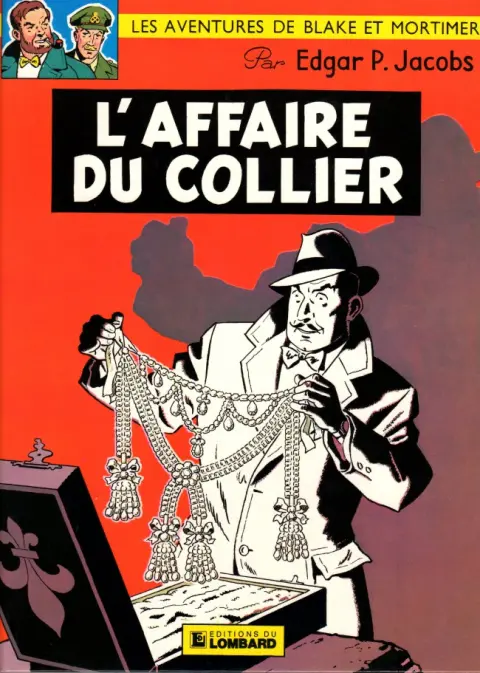 Couverture de l'album Blake et Mortimer Tome 9 L'Affaire du collier