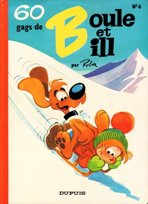 Couverture de l'album Boule & Bill Tome 6 60 gags de Boule et Bill