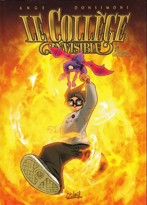 Couverture de l'album Le Collège invisible Tome 2 Furor Draconis