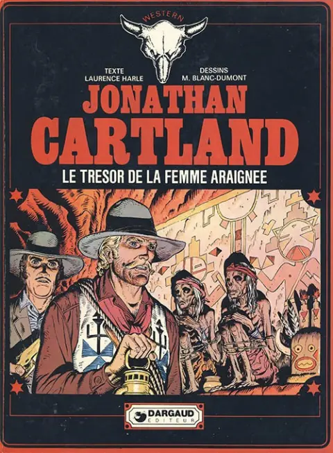 Couverture de l'album Jonathan Cartland Tome 4 Le trésor de la femme araignée