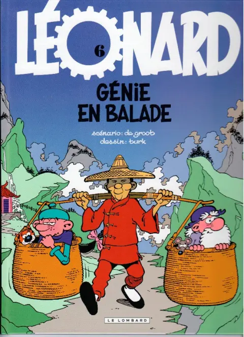 Couverture de l'album Léonard Tome 6 Génie en balade