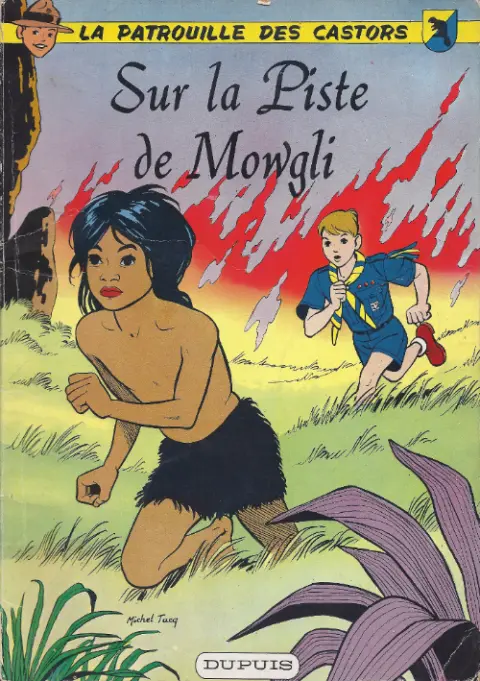Couverture de l'album La Patrouille des Castors Tome 4 Sur la Piste de Mowgli