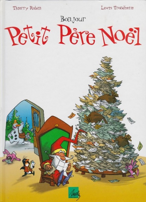 Couverture de l'album Petit Père Noël Tome 1 Bonjour Petit Père Noël