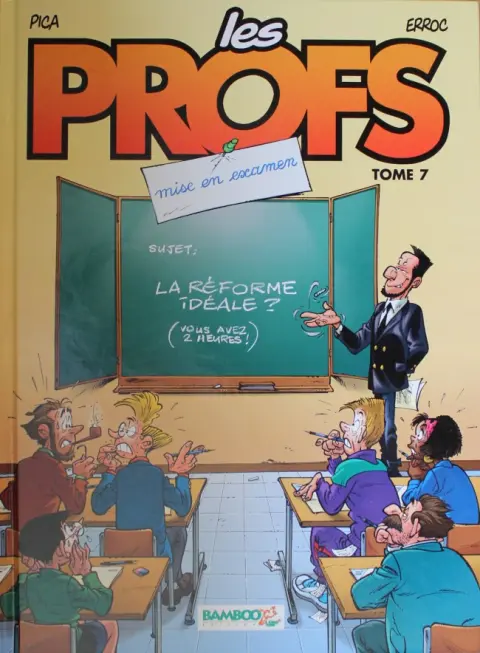 Couverture de l'album Les Profs Tome 7 Mise en examen
