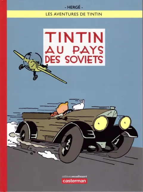 Couverture de l'album Tintin Tome 1 Tintin au pays des Soviets