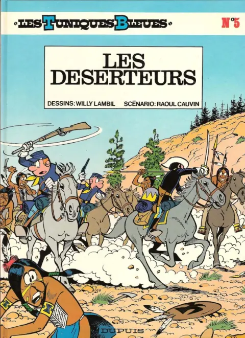 Couverture de l'album Les Tuniques Bleues Tome 5 Les déserteurs