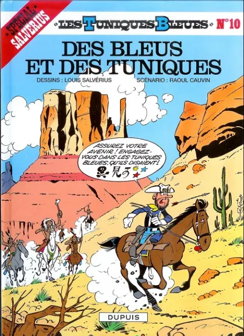 Couverture de l'album Les Tuniques Bleues Tome 10 Des bleus et des tuniques