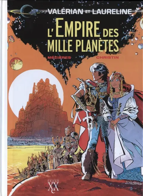 Couverture de l'album Valérian Tome 2 L'empire des mille planètes