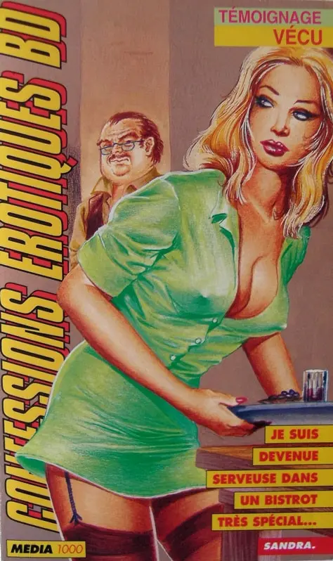 Confessions érotiques BD Sandra : Je suis devenue serveuse dans un bistrot très spécial...