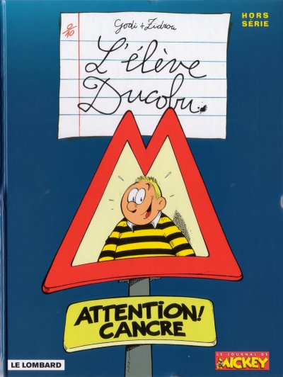 Couverture de l'album L'Élève Ducobu Attention ! Cancre