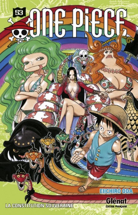 Couverture de l'album One Piece Tome 53 La constitution souveraine