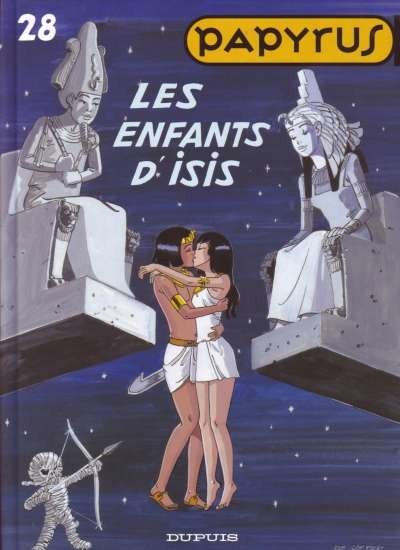 Couverture de l'album Papyrus Tome 28 Les enfants d'Isis