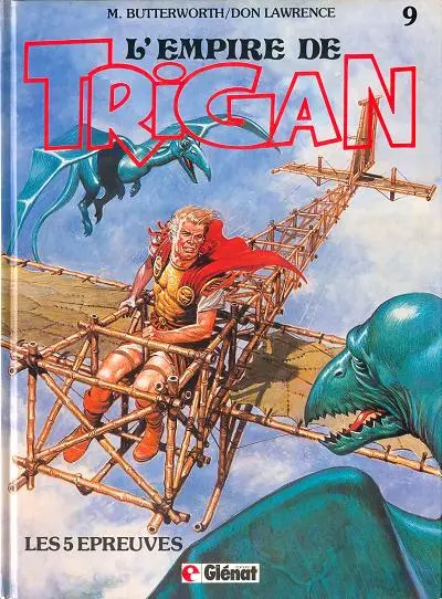 Couverture de l'album Trigan Tome 13 Les 5 épreuves