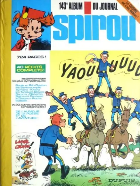Le journal de Spirou Album N° 143