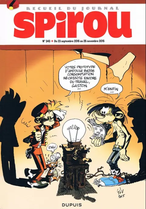 Le journal de Spirou Album N° 343