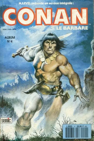 Conan le barbare Album N°4 (du n°10 au n°12)