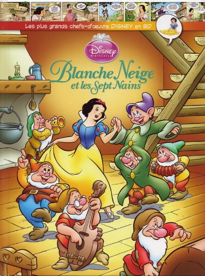 Les plus grands chefs-d'œuvre Disney en BD Tome 15 Blanche Neige et les sept nains