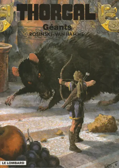 Couverture de l'album Thorgal Tome 22 Géants