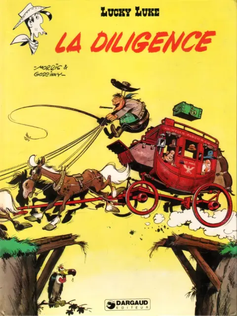 Couverture de l'album Lucky Luke Tome 32 La diligence