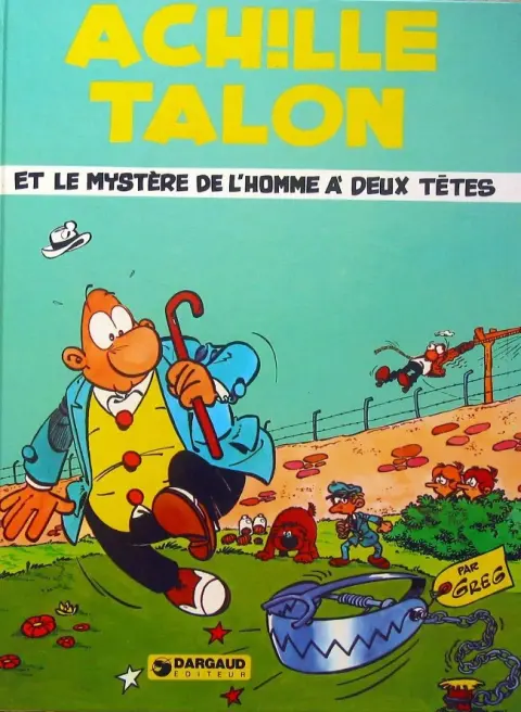 Couverture de l'album Achille Talon Tome 14 Achille Talon et le mystère de l'homme à deux têtes