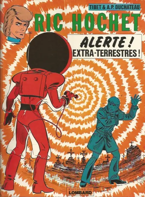 Couverture de l'album Ric Hochet Tome 22 Alerte ! Extra-terrestres !
