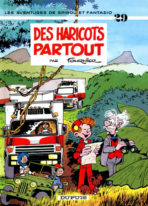 Couverture de l'album Spirou et Fantasio Tome 29 Des haricots partout
