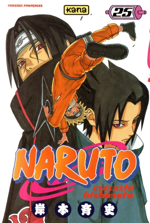 Couverture de l'album Naruto 25 Itachi et Sasuke