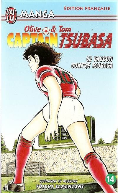 Couverture de l'album Captain Tsubasa Tome 14 Le Faucon contre Tsubasa