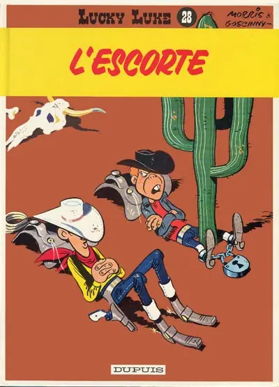 Couverture de l'album Lucky Luke Tome 28 L'escorte