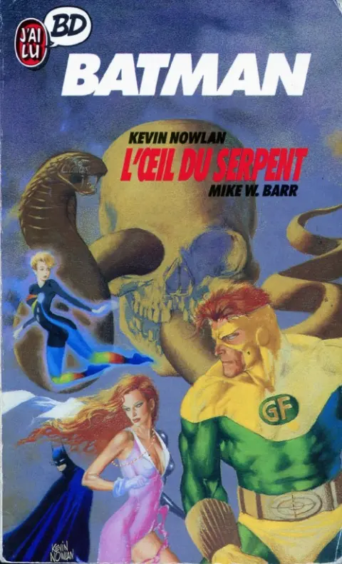 Couverture de l'album Super Héros Tome 28 Batman : L'œil du serpent