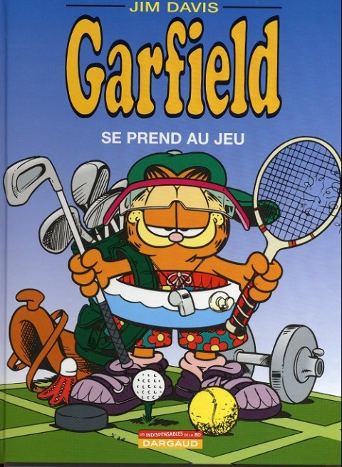 Couverture de l'album Garfield Tome 24 Garfield se prend au jeu