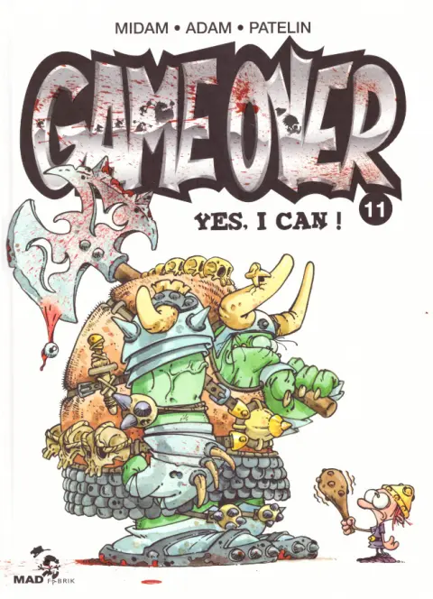 Couverture de l'album Game over Tome 11 Yes, I can !