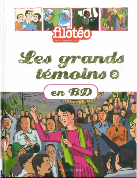 Couverture de l'album Les Grands témoins en BD 2