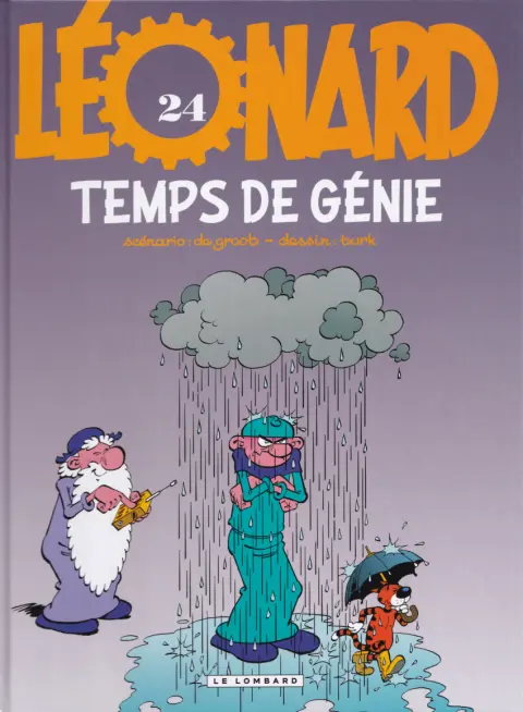 Couverture de l'album Léonard Tome 24 Temps de génie