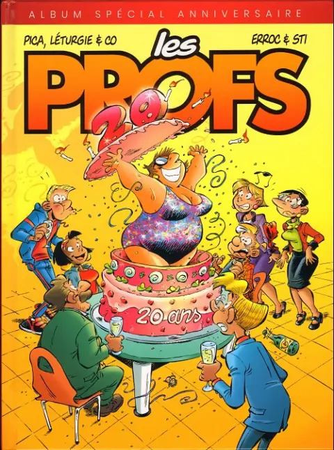 Couverture de l'album Les Profs L'album des 20 ans