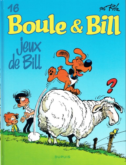 Couverture de l'album Boule & Bill Tome 16 Jeux de Bill