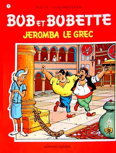 Couverture de l'album Bob et Bobette Tome 72 Jeromba le grec