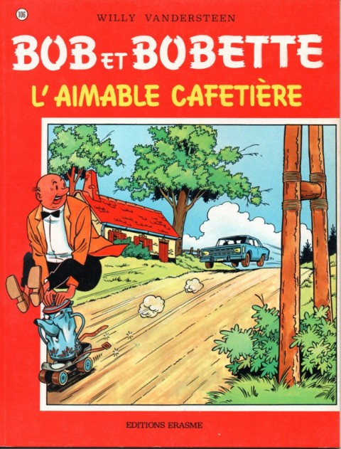Couverture de l'album Bob et Bobette Tome 106 L'aimable cafetière