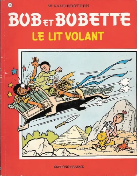 Couverture de l'album Bob et Bobette Tome 124 Le lit volant