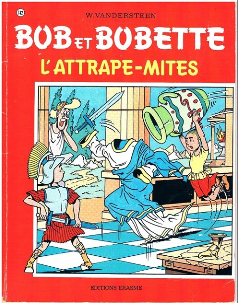 Couverture de l'album Bob et Bobette Tome 142 L'attrape-mites