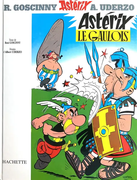 Couverture de l'album Astérix Tome 1 Astérix Le Gaulois