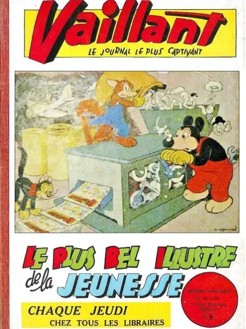 Vaillant 1ère série Album N° 9