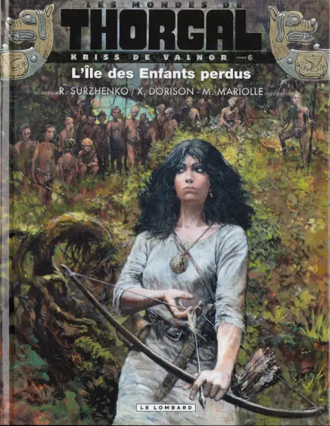 Couverture de l'album Les mondes de Thorgal - Kriss de Valnor Tome 6 L'île des enfants perdus