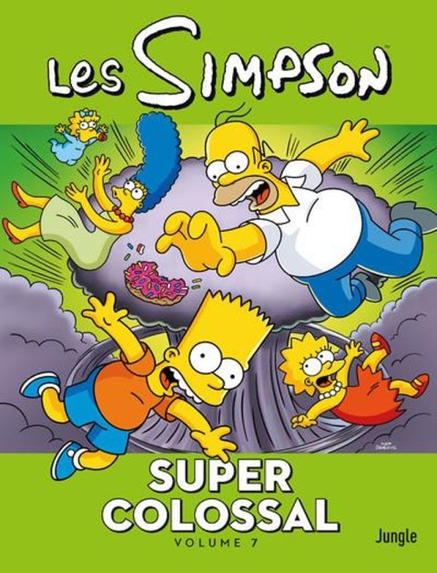 Couverture de l'album Les Simpson (Super colossal) Volume 7