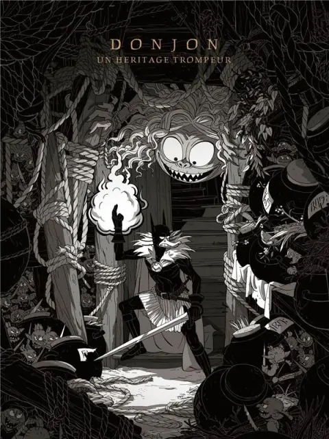 Couverture de l'album Donjon Monsters Tome 17 Un héritage trompeur