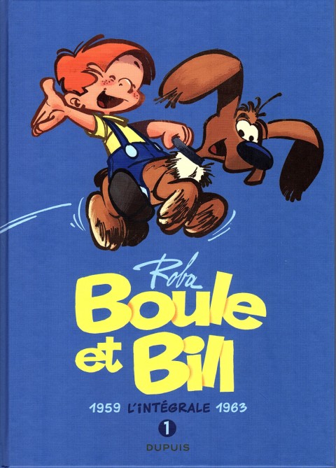 Couverture de l'album Boule et Bill Intégrale 1 - 1959 - 1963